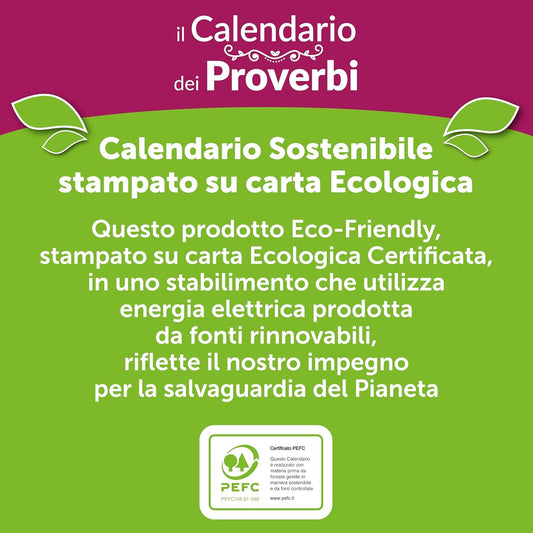 Calendario dei Proverbi 2027