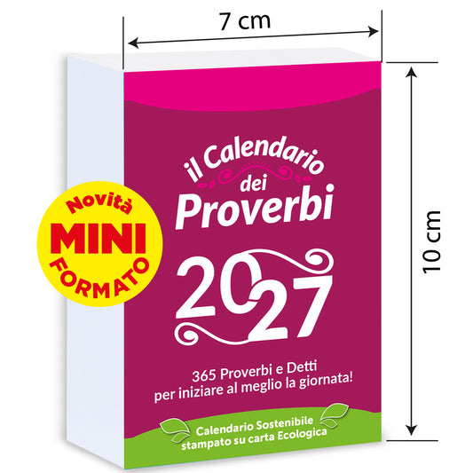 Calendario dei Proverbi Mini 2027