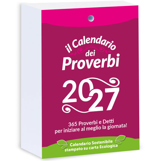 Calendario dei Proverbi 2027